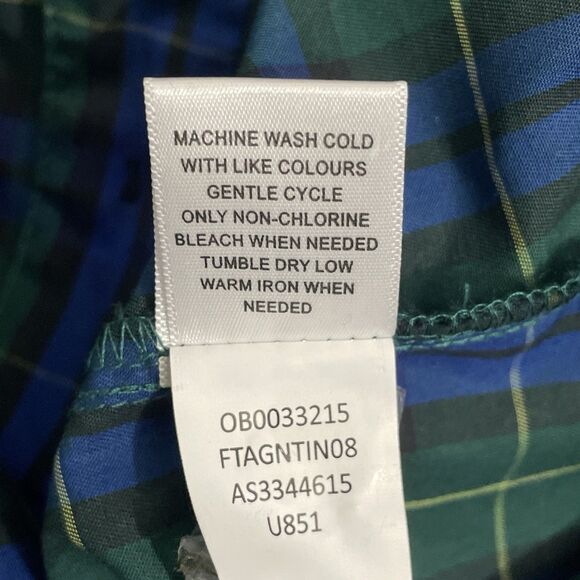 Appleseed's Women's Plaid Button-Up Size 12 Cozy Fall Shirt, Long Sleeves - Picture 10 of 11